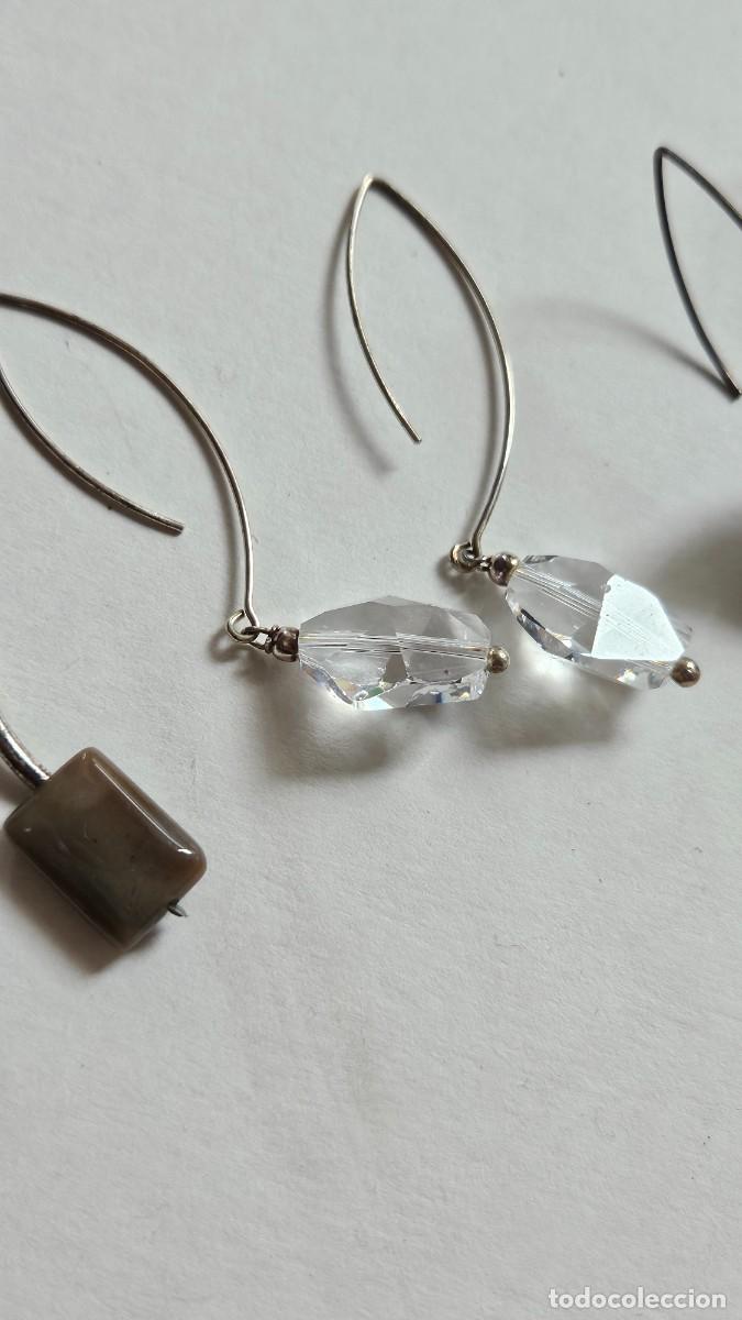 Joyeria: Lote de pendientes de plata - Foto 6