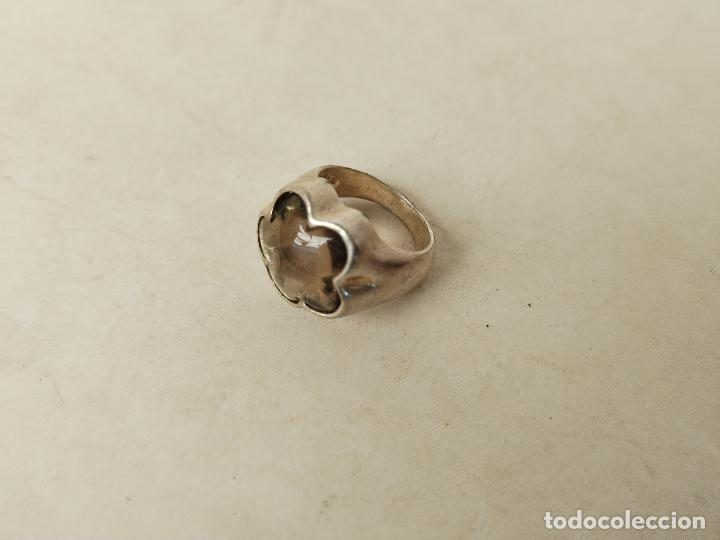 Joyeria: anillo plata 925 con cristal natural - Foto 2