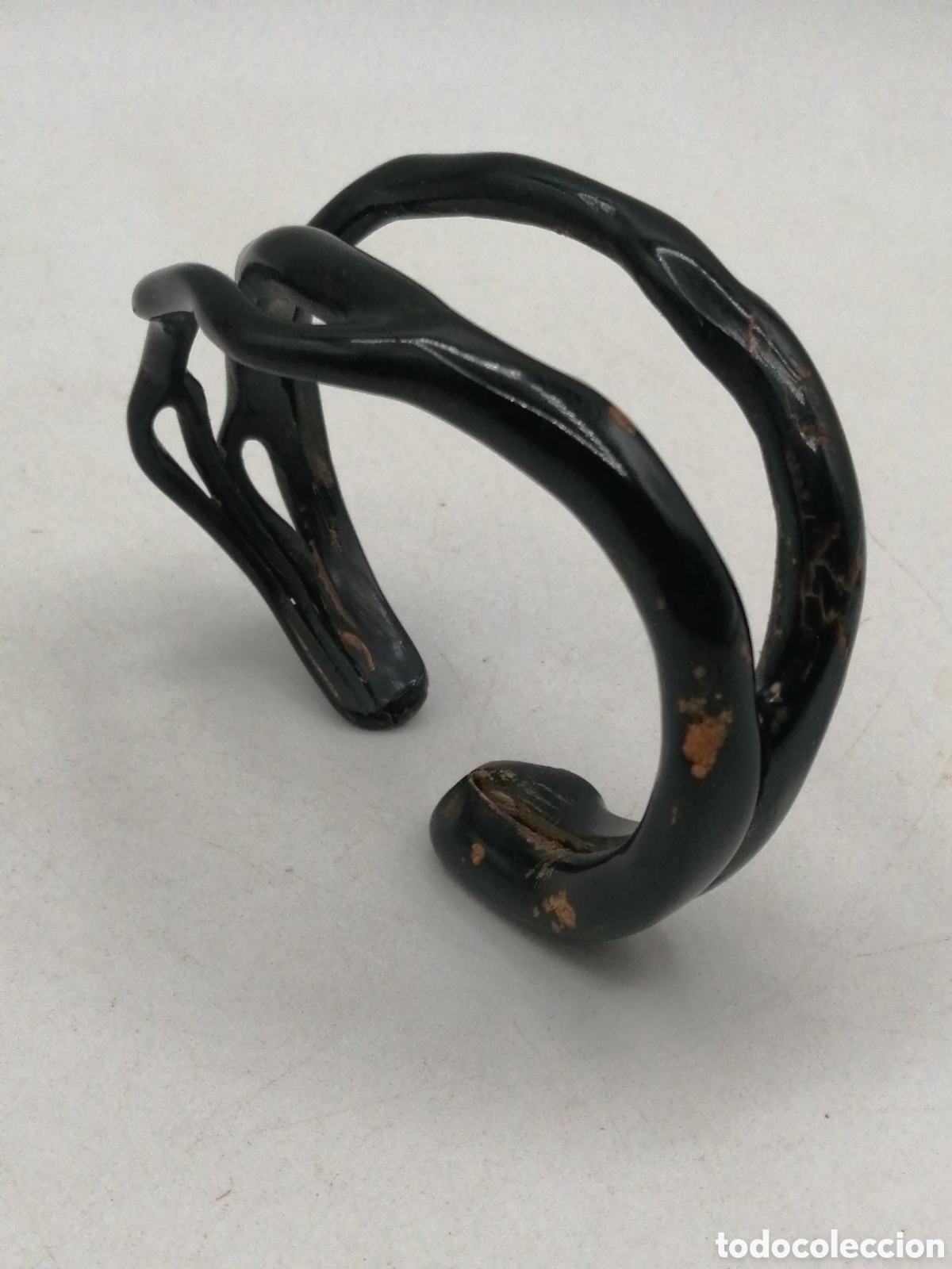 Joyeria: Pulsera brazalete coral negro - Foto 4