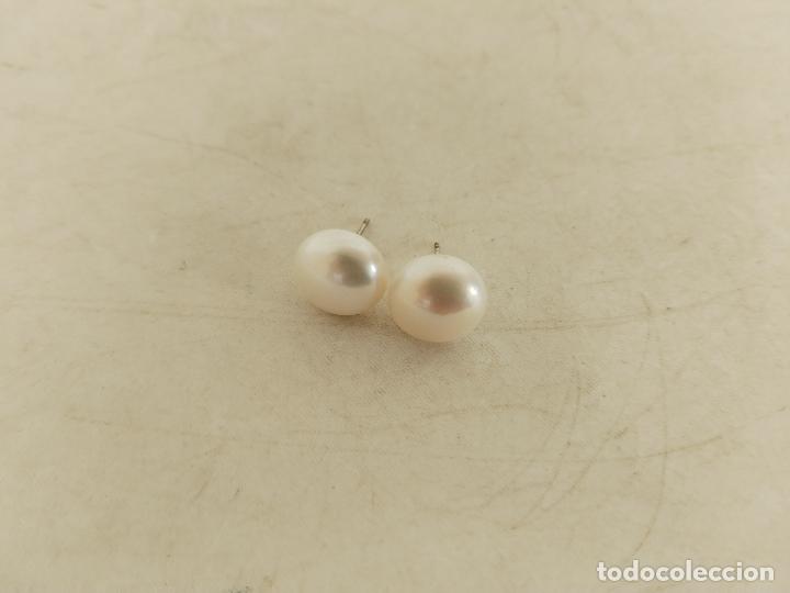 Joyeria: pendientes perla cultivada - Foto 4