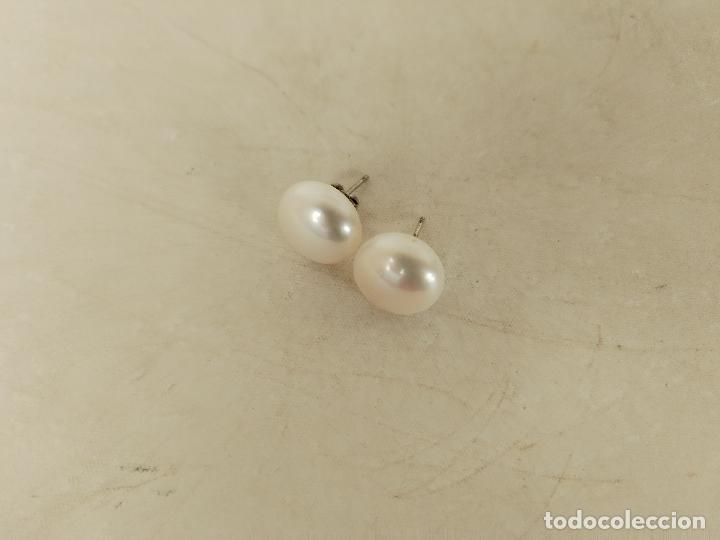 Joyeria: pendientes perla cultivada - Foto 1
