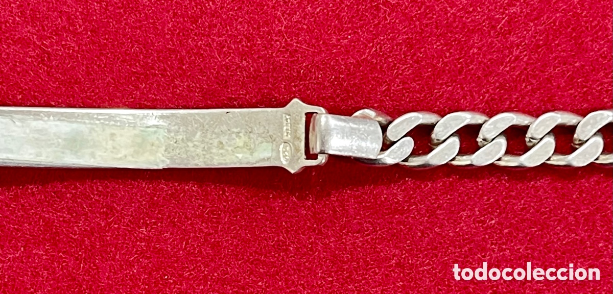 Joyeria: Pulsera,No me olvides,en plata de ley contrastada. - Foto 2