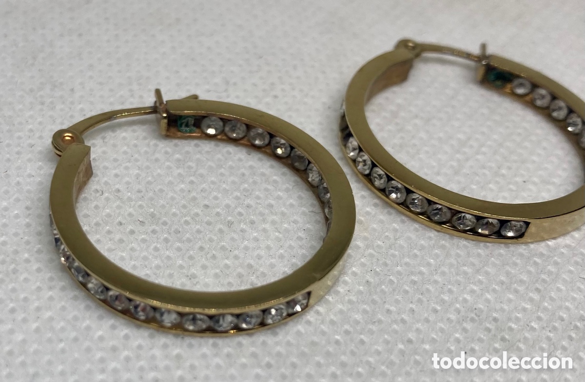 Joyeria: PENDIENTES DE ARO Y PIEDRAS - Foto 4