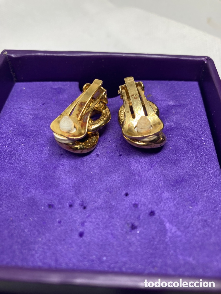 Joyeria: PENDIENTES DORADOS DE PINZA - Foto 2