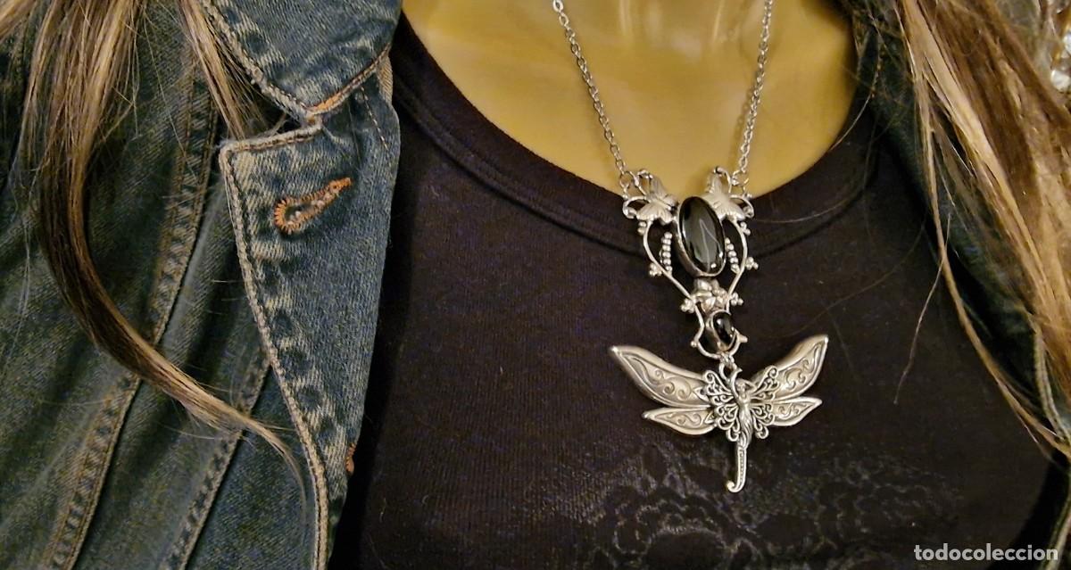 Joyeria: COLLAR NINFA ALAS MARIPOSA Y &Oacute;NIX - Foto 3