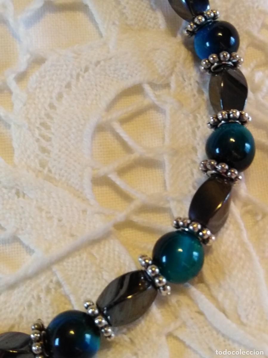 Joyeria: PULSERA DE OJO DE TIGRE AZUL NATURAL (SIN USAR) - Foto 5