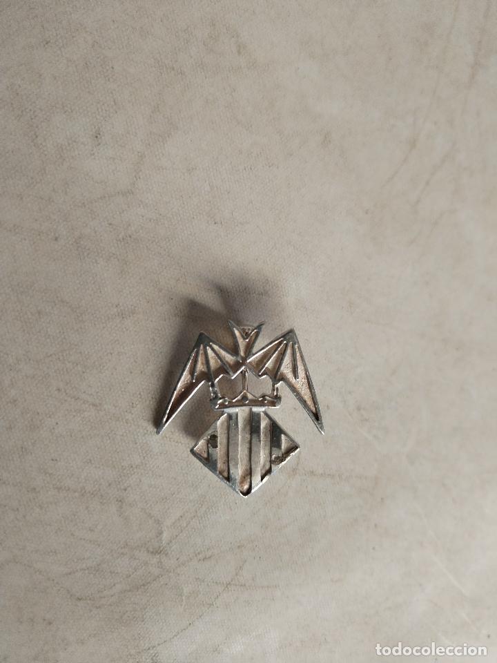 Joyeria: broche escudo de valencia en plata 925 - Foto 4