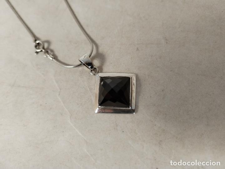 Joyeria: colgante cadena plata 925 con onix - Foto 5