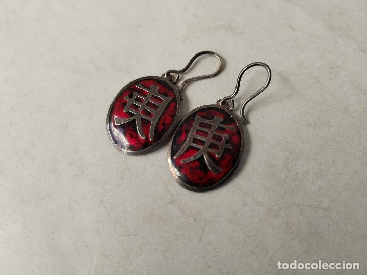 Joyeria: pendientes japoneses plata - Foto 1