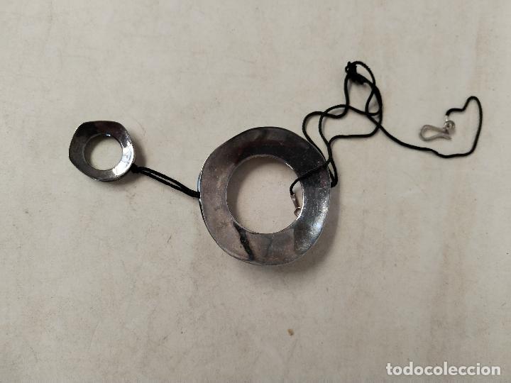 Joyeria: cordon collar colgante plata joidart 1981 - Foto 3