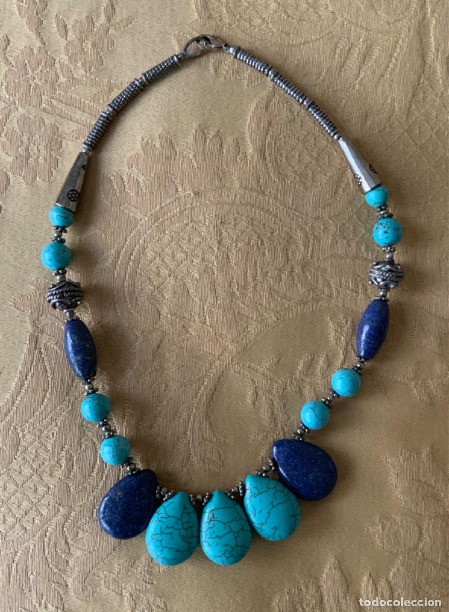 Joyeria: COLLAR SIRIO TURQUESAS Y LAPISL&Aacute;ZULI - Foto 7