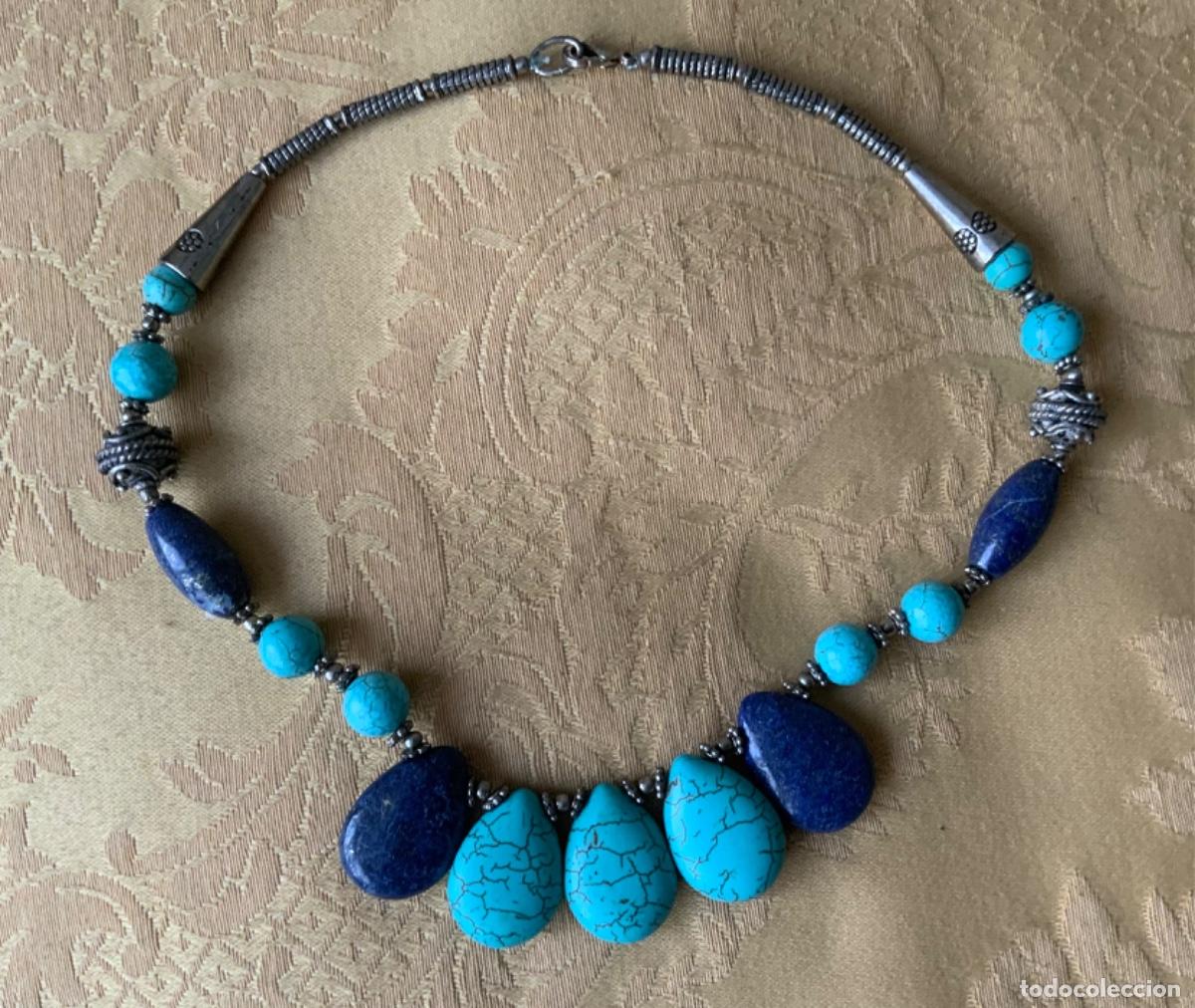 Joyeria: COLLAR SIRIO TURQUESAS Y LAPISL&Aacute;ZULI - Foto 8
