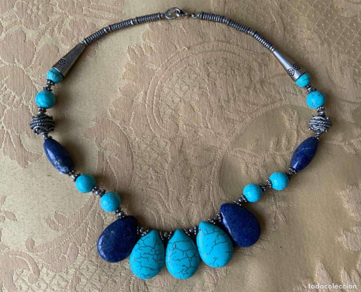 Joyeria: COLLAR SIRIO TURQUESAS Y LAPISL&Aacute;ZULI - Foto 10