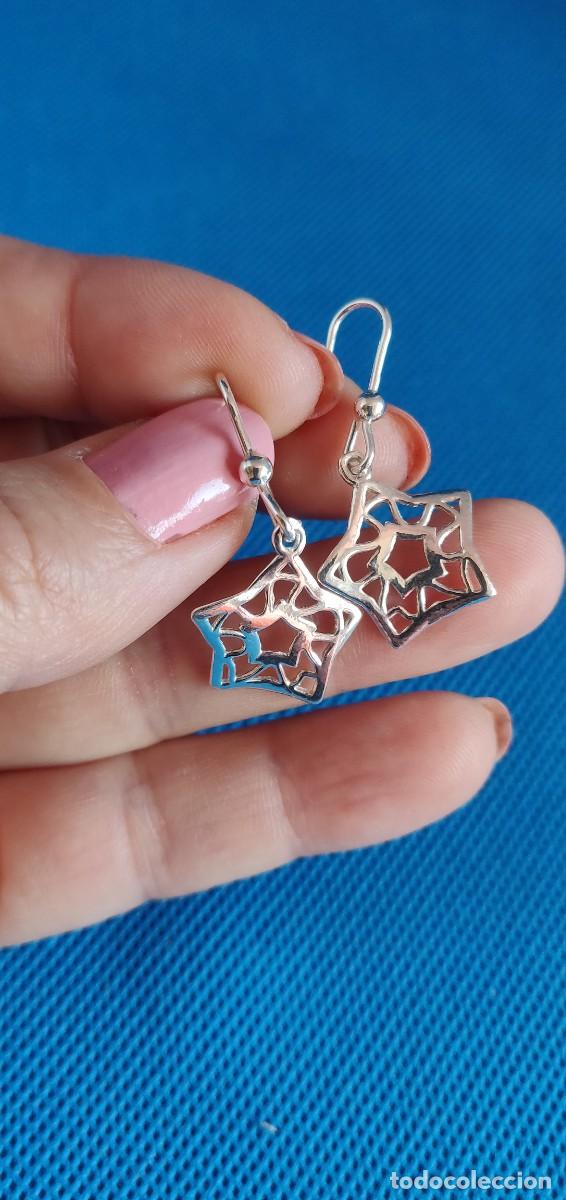 Joyeria: Pendientes de plata ley 925 calados - Foto 10