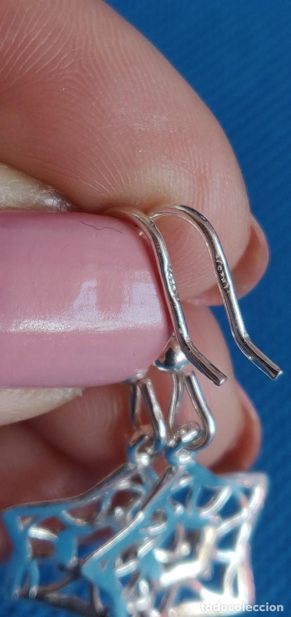Joyeria: Pendientes de plata ley 925 calados - Foto 11