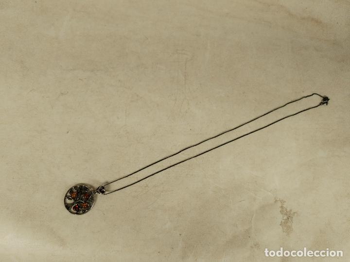 Joyeria: cadena colgate plata con ambar - Foto 5