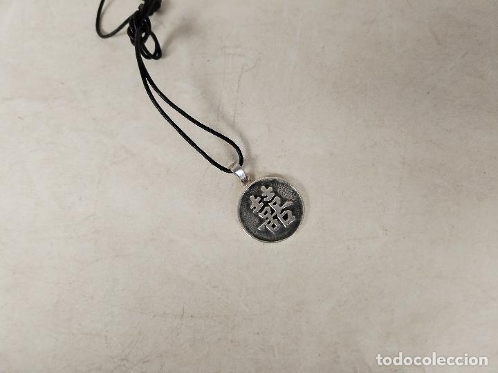 Joyeria: cordon colgante plata 925 double happiness - Foto 1