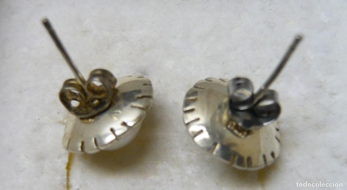 Joyeria: Antiguos pendientes en plata - Foto 2