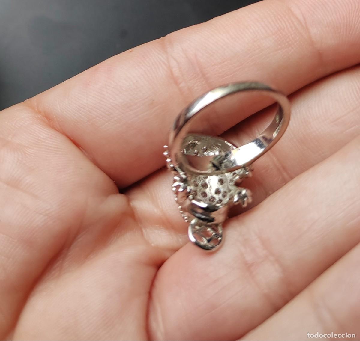 Joyeria: Anillo con Rub&iacute;es, Plata y Oro - Foto 5