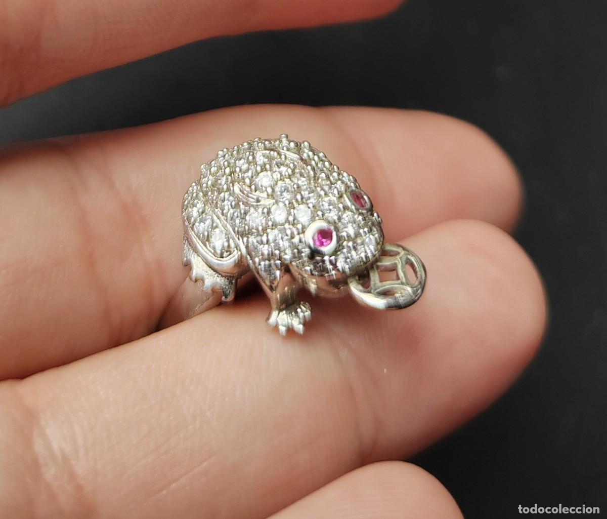 Joyeria: Anillo con Rub&iacute;es, Plata y Oro - Foto 7
