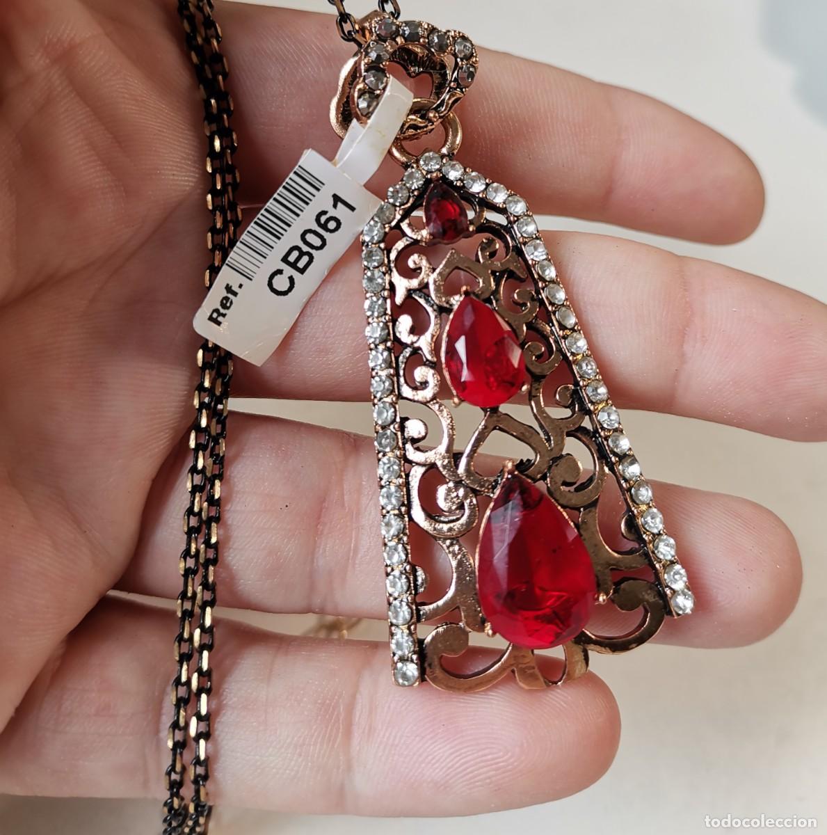 Joyeria: Collar con Cristales Rub&iacute;es - Foto 4