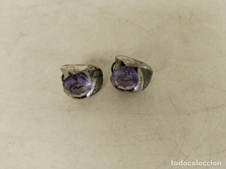 Joyeria: pendientes plata de ley con amatistas - Foto 6