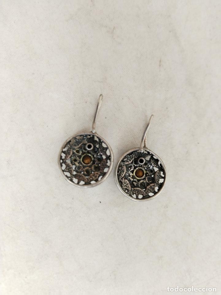 Joyeria: pendientes de colores en plata de ley - Foto 5