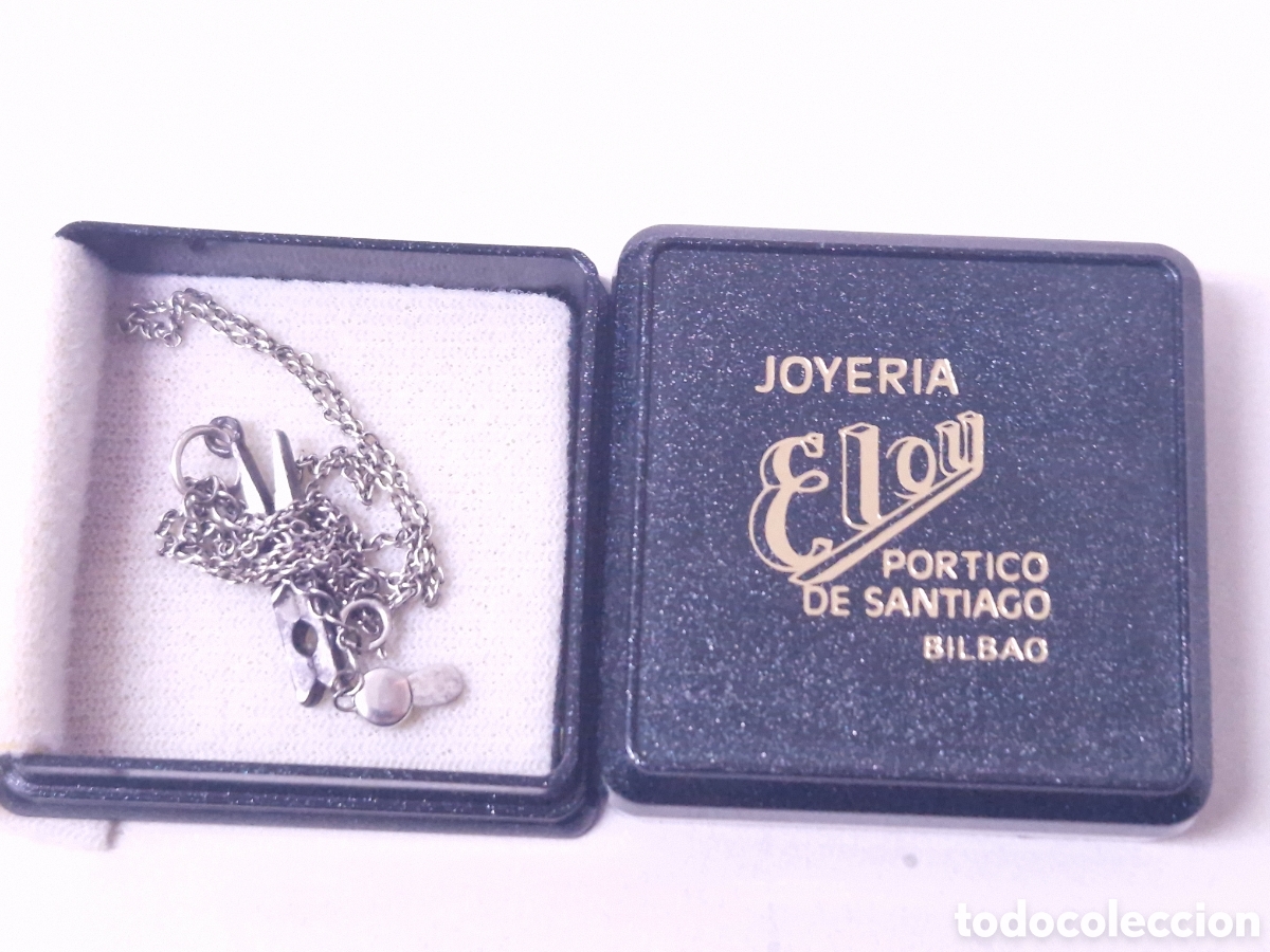 Joyeria: CADENA Y COLGANTE EN PLATA DE LEY PINZA - Foto 2
