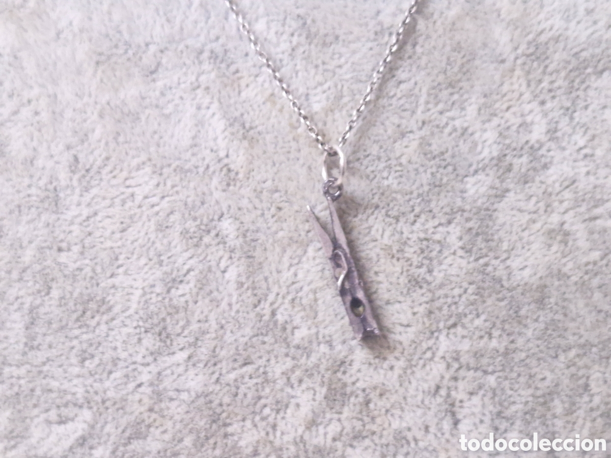 Joyeria: CADENA Y COLGANTE EN PLATA DE LEY PINZA - Foto 6