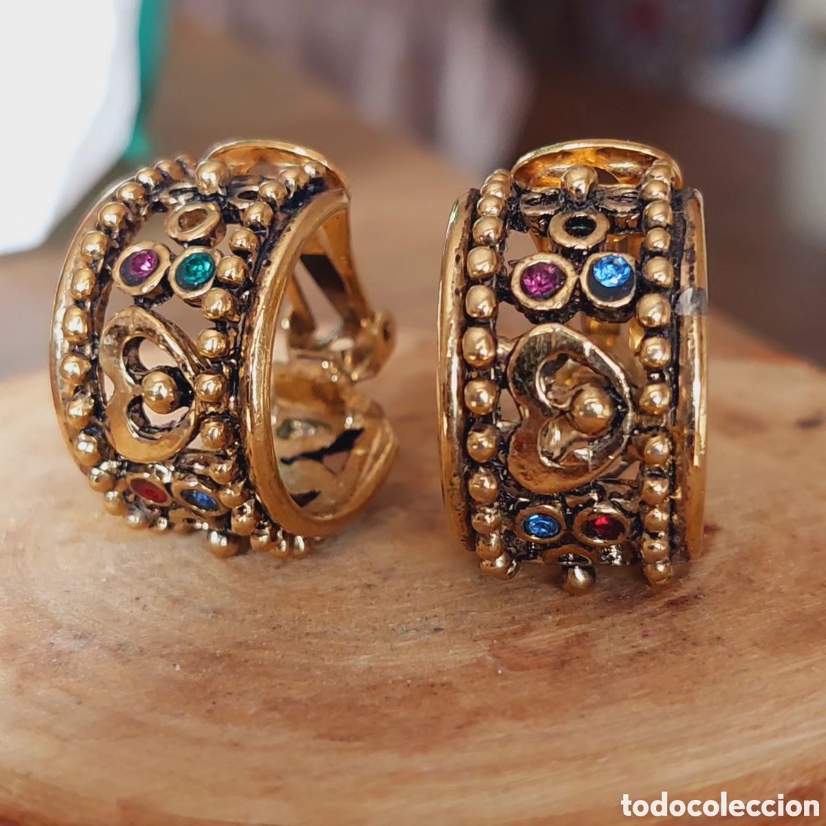 Joaillerie: Mosa&iuml;que Paris pendientes