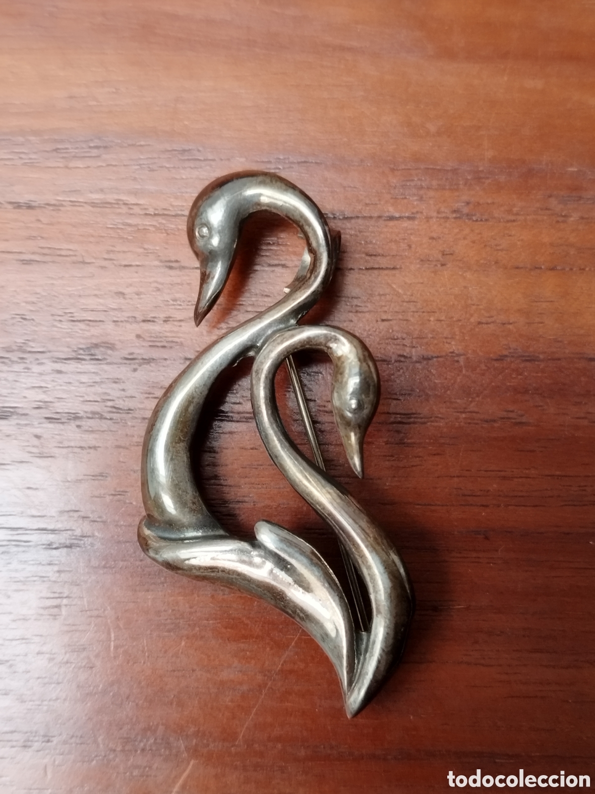 Joyeria: Broche Cisnes Plata 925 - Foto 1