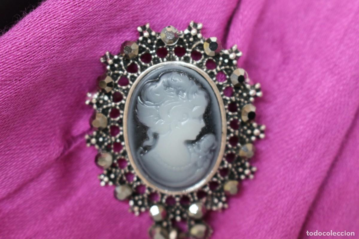 Joyeria: Broche camafeo con figura en relieve - Foto 3