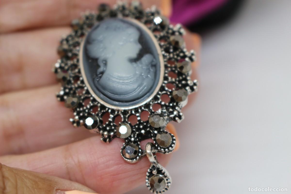 Joyeria: Broche camafeo con figura en relieve - Foto 9