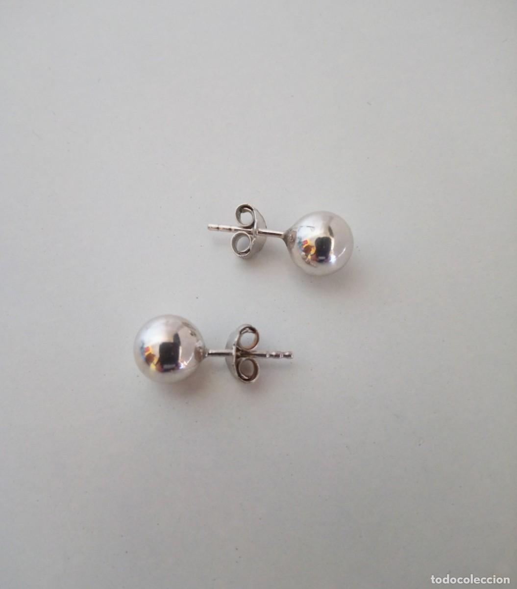 Joyeria: PENDIENTES DE PLATA DE LEY - BOLAS (6 MM) - NUEVOS - Foto 5