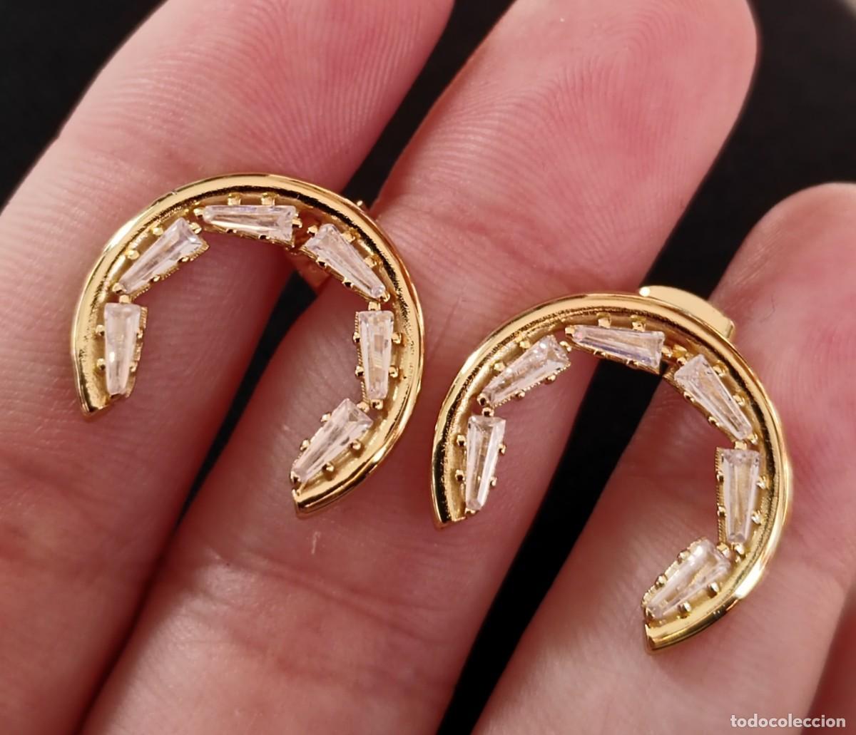 Joyeria: Pendientes Circonitas y Oro - Foto 1