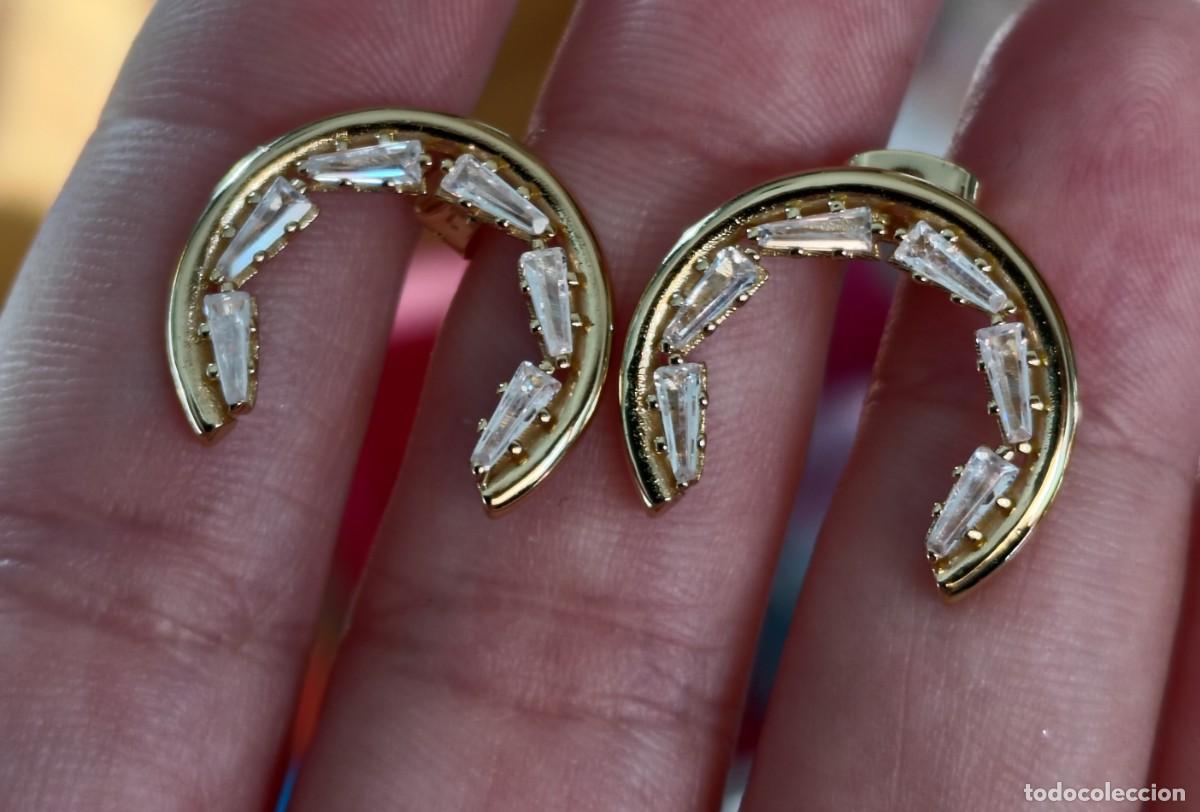 Joyeria: Pendientes Circonitas y Oro - Foto 2