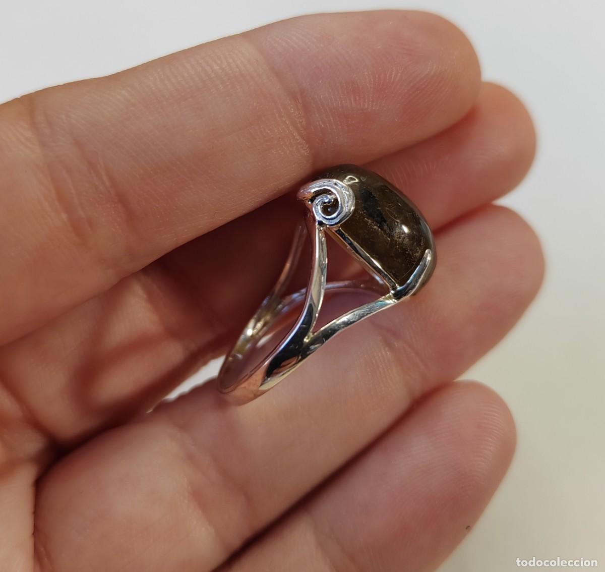 Joyeria: Anillo en Plata de Ley y Labradorita - Foto 5