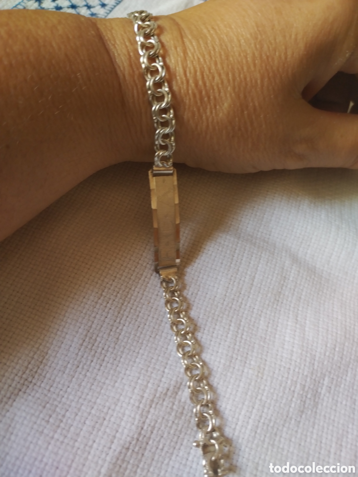 Joyeria: Pulsera esclava de plata - Foto 2