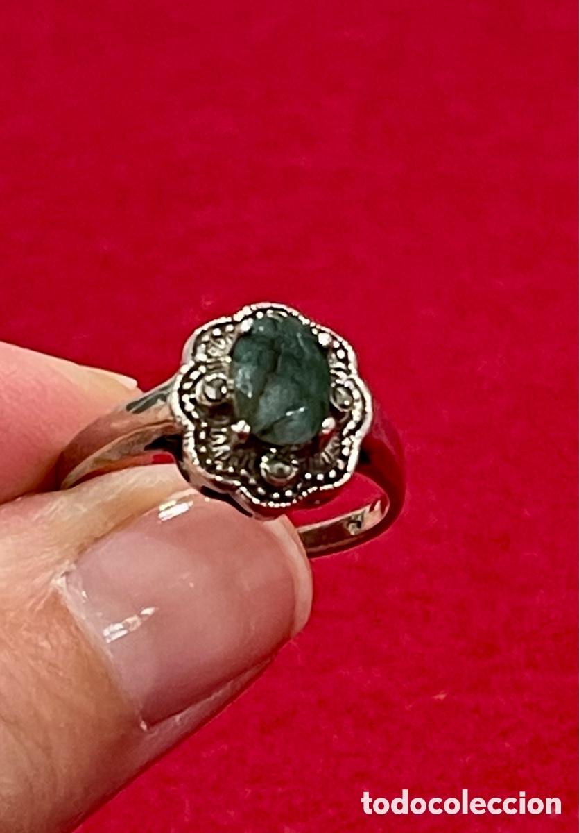 Joyeria: Anillo en plata de ley contrastada. - Foto 2