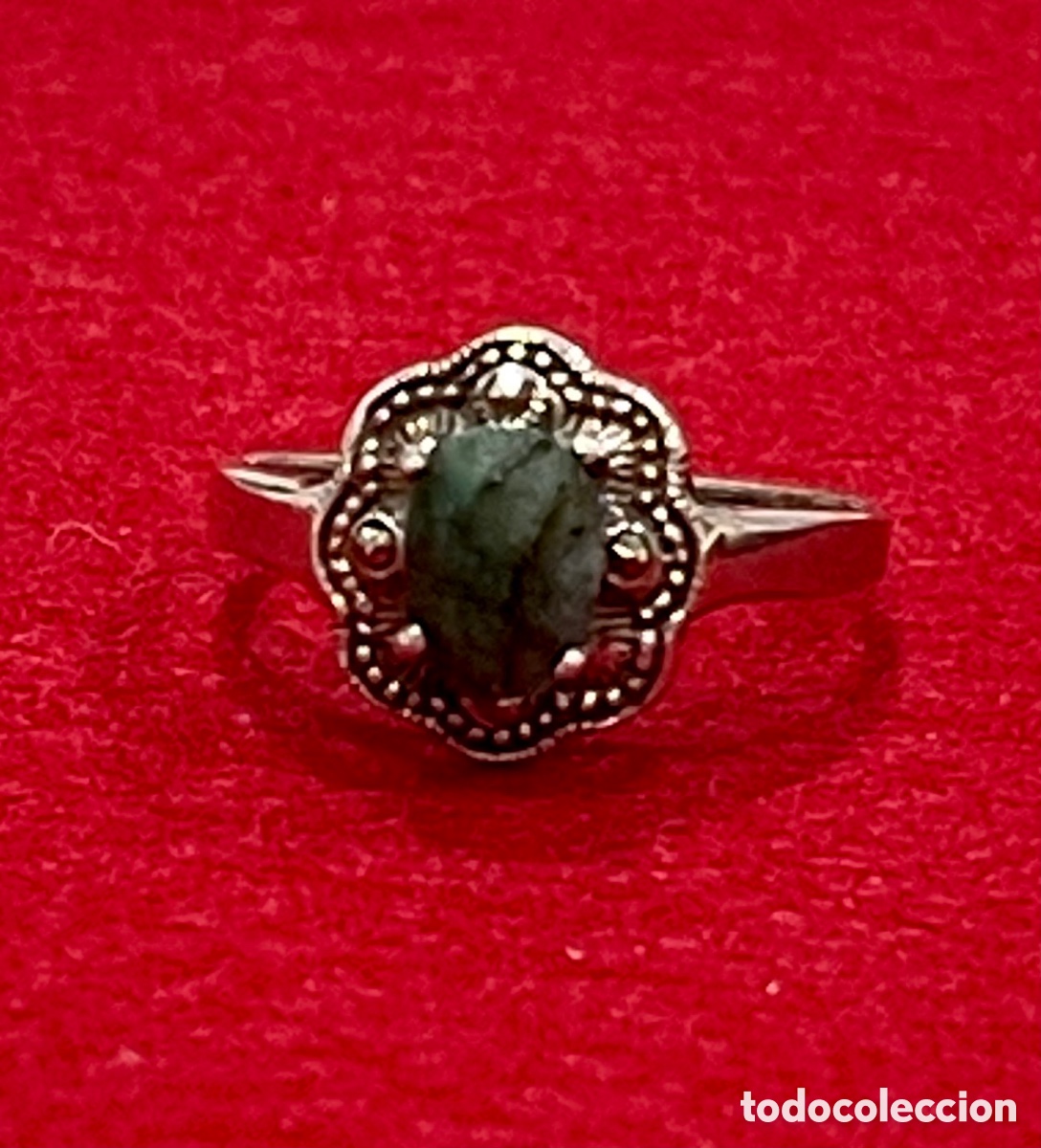 Joyeria: Anillo en plata de ley contrastada. - Foto 1
