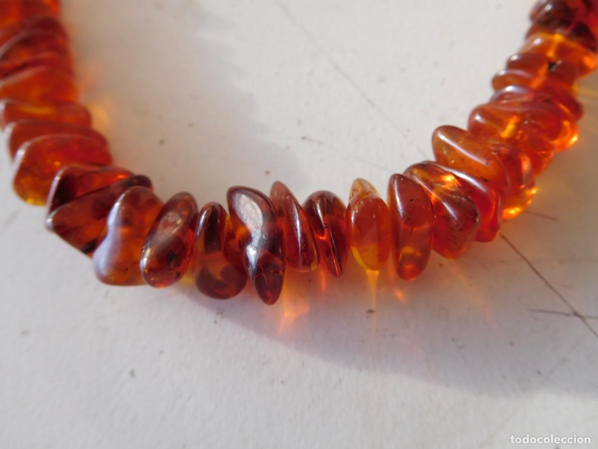 Joyeria: Collar vintage de ambar - Foto 2