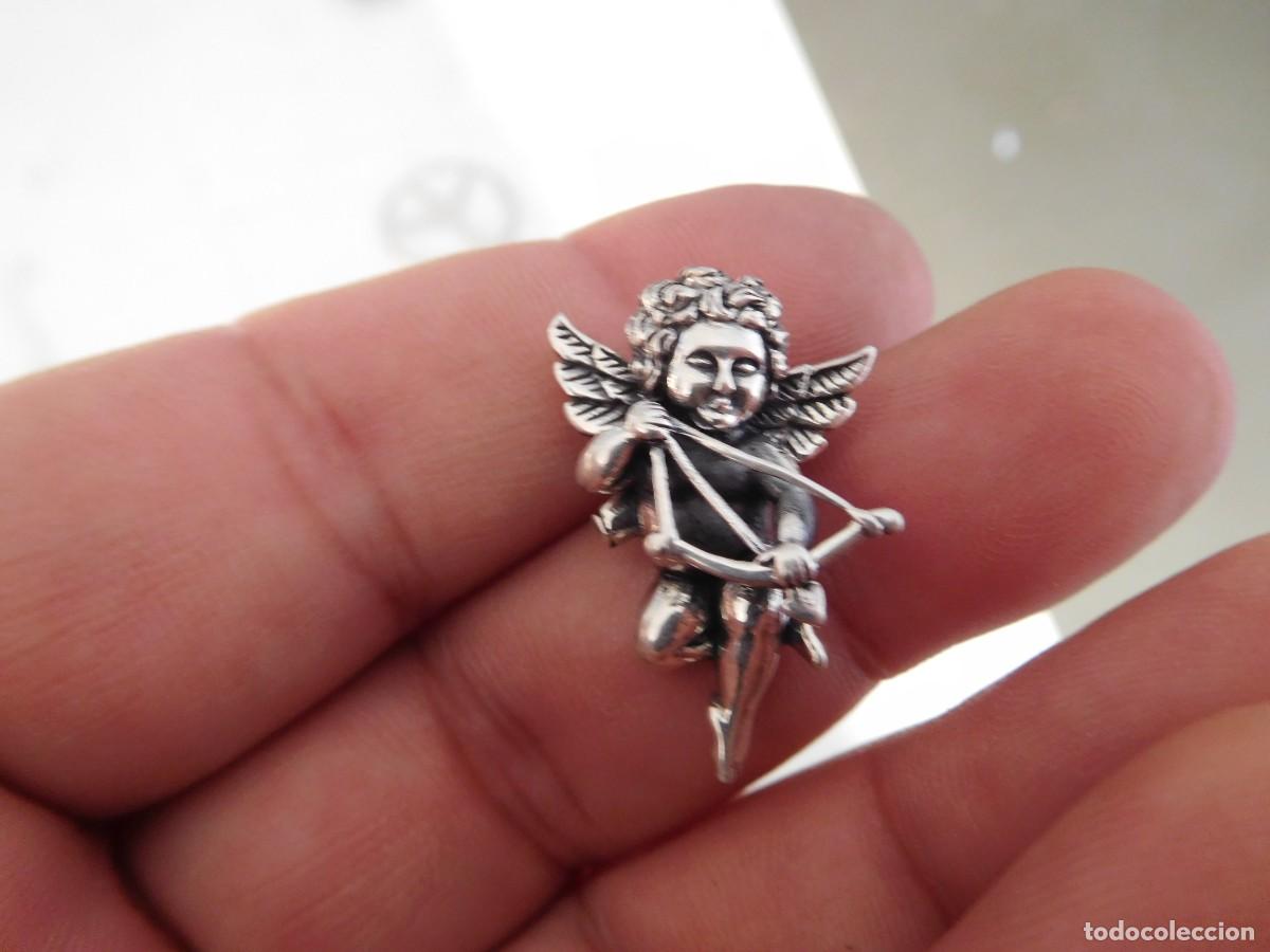 Joyeria: Colgante de plata &aacute;ngel con arco y flecha - Foto 1
