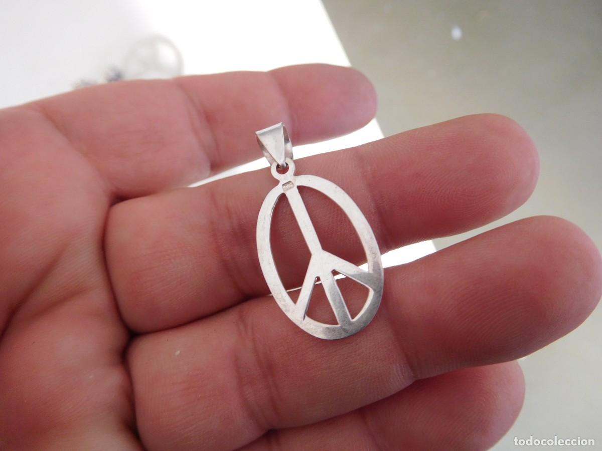 Joyeria: Colgante de plata s&iacute;mbolo de la paz - Foto 2