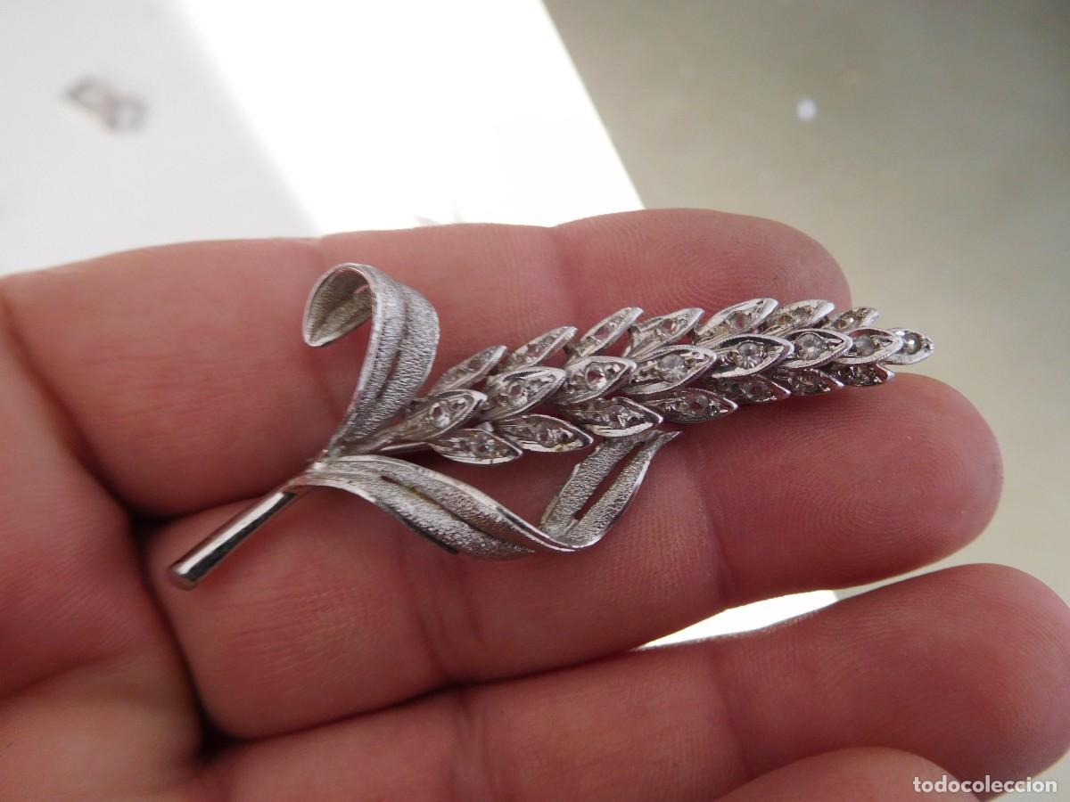 Joyeria: Broche de plata rodiada vintage - Foto 1