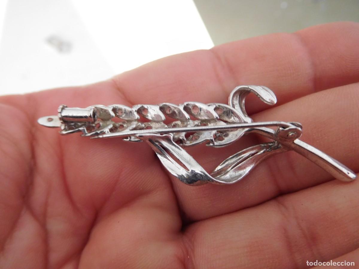 Joyeria: Broche de plata rodiada vintage - Foto 3