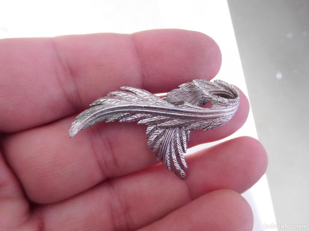Joyeria: Broche de plata rodiada vintage - Foto 2