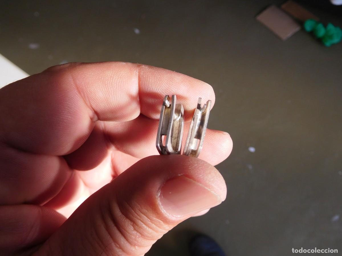 Joyeria: Pendientes vintage de plata y marfil - Foto 3