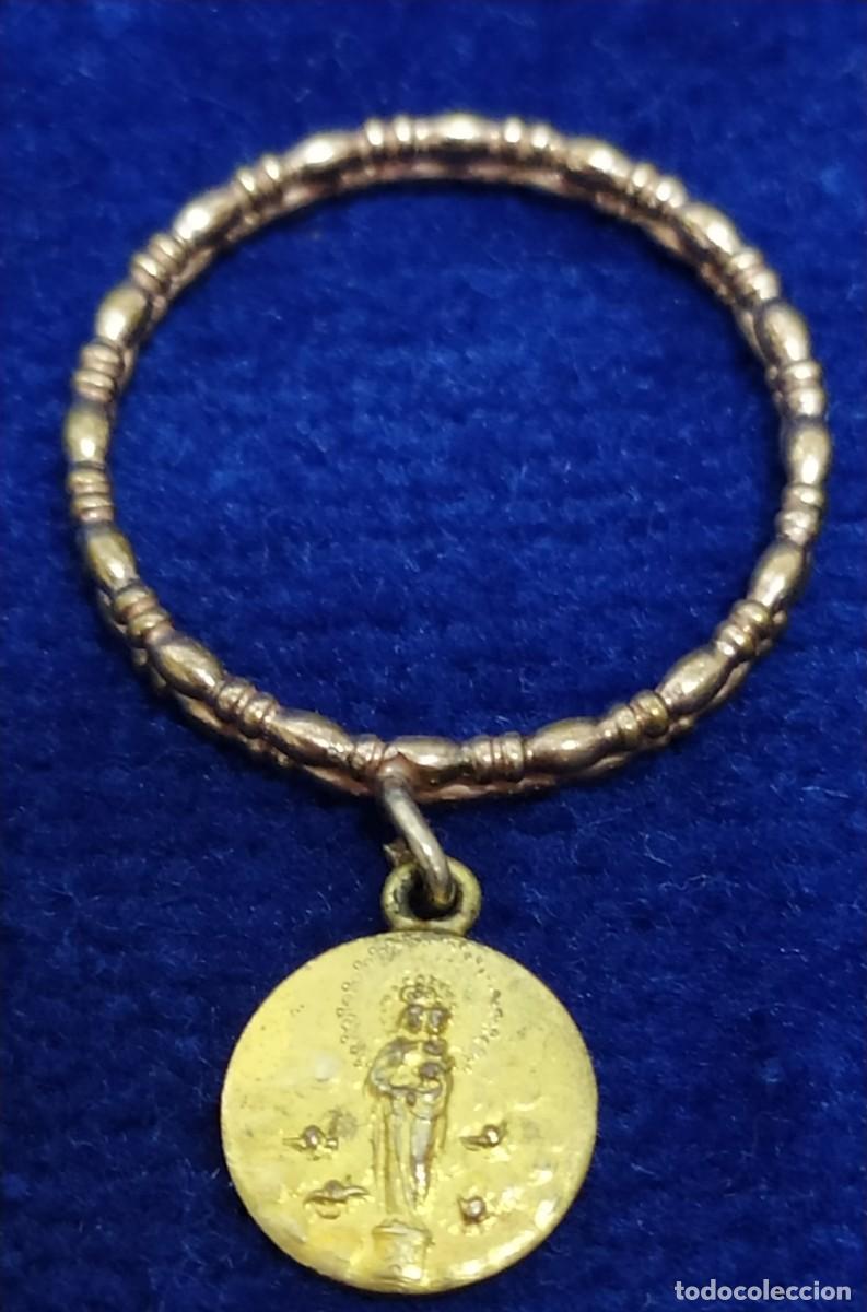 Joyeria: ANILLO CON MEDALLA DE LA VIRGEN DEL PILAR - Foto 1