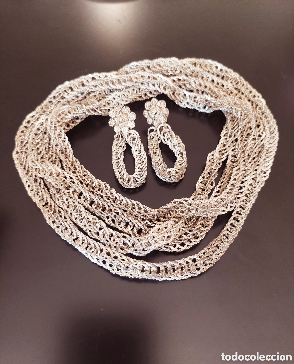 Joyeria: Alpaca Wedding necklace and earrings - Foto 1