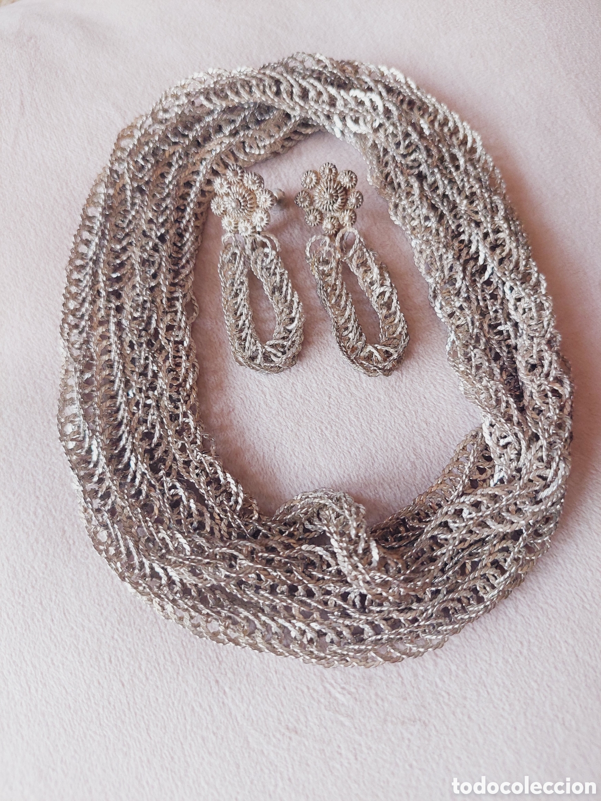 Joyeria: Alpaca Wedding necklace and earrings - Foto 4
